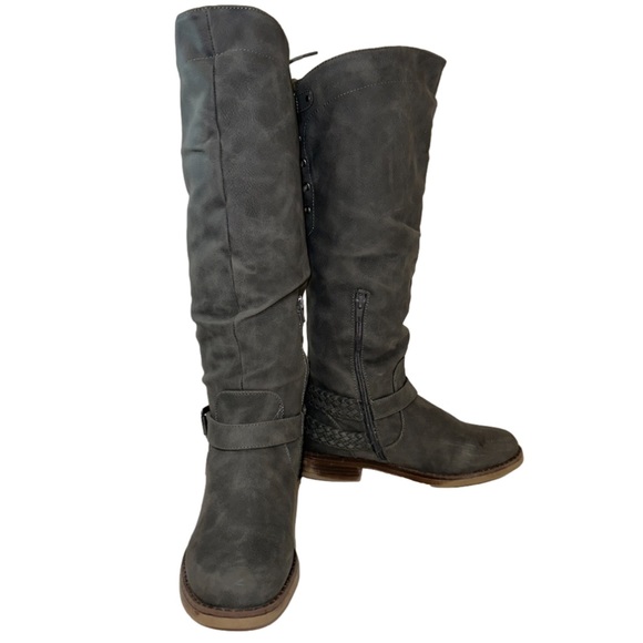 XOXO Women's Middleton Grey Fashion Boots size 7.5✨ - Picture 2 of 16